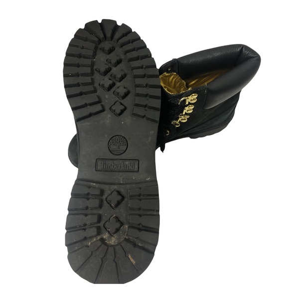 RARE Timberland velvet black boots Women Sz 9.5 - Picture 13 of 13